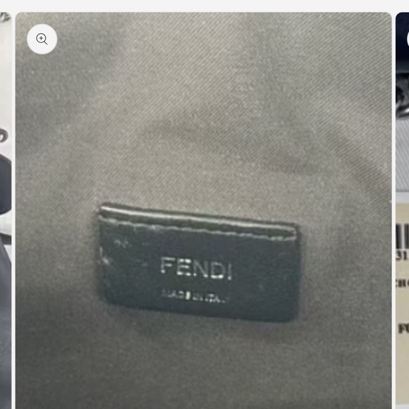 Fendi Black Leather Backpack - Authentic - Picture 6 of 8